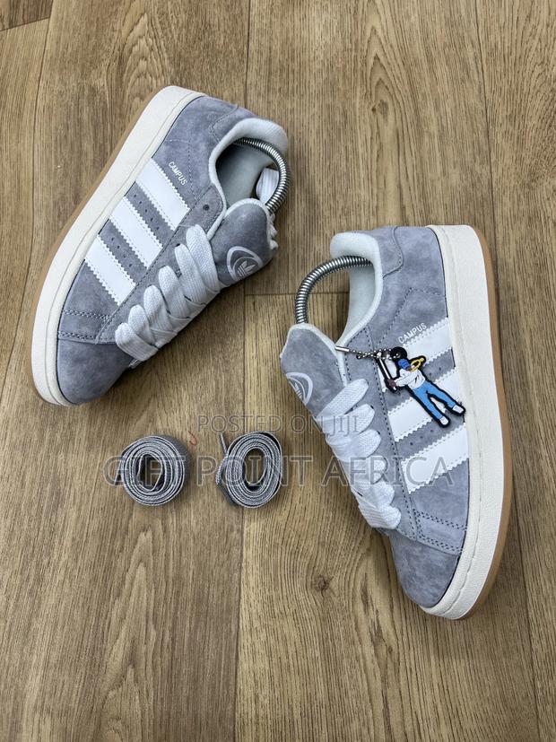 Adidas Campus Gray White