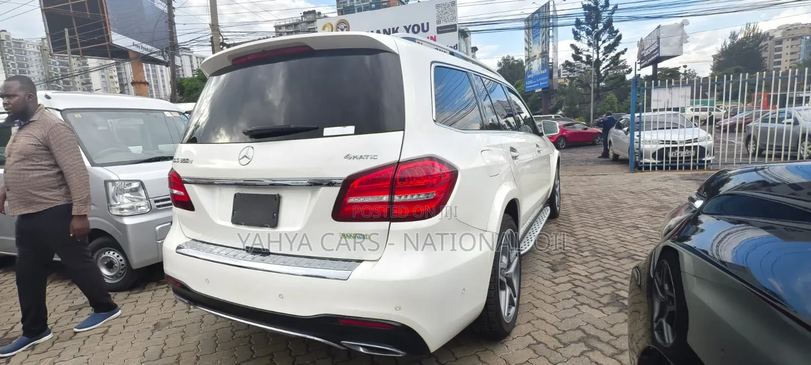 Mercedes-Benz GLS-Class GLS450 4MATIC 2018 Pearl
