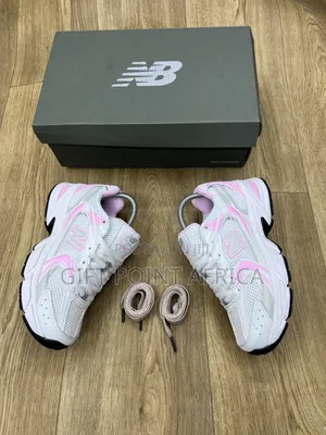 New Balance 530 White Pink Trainers