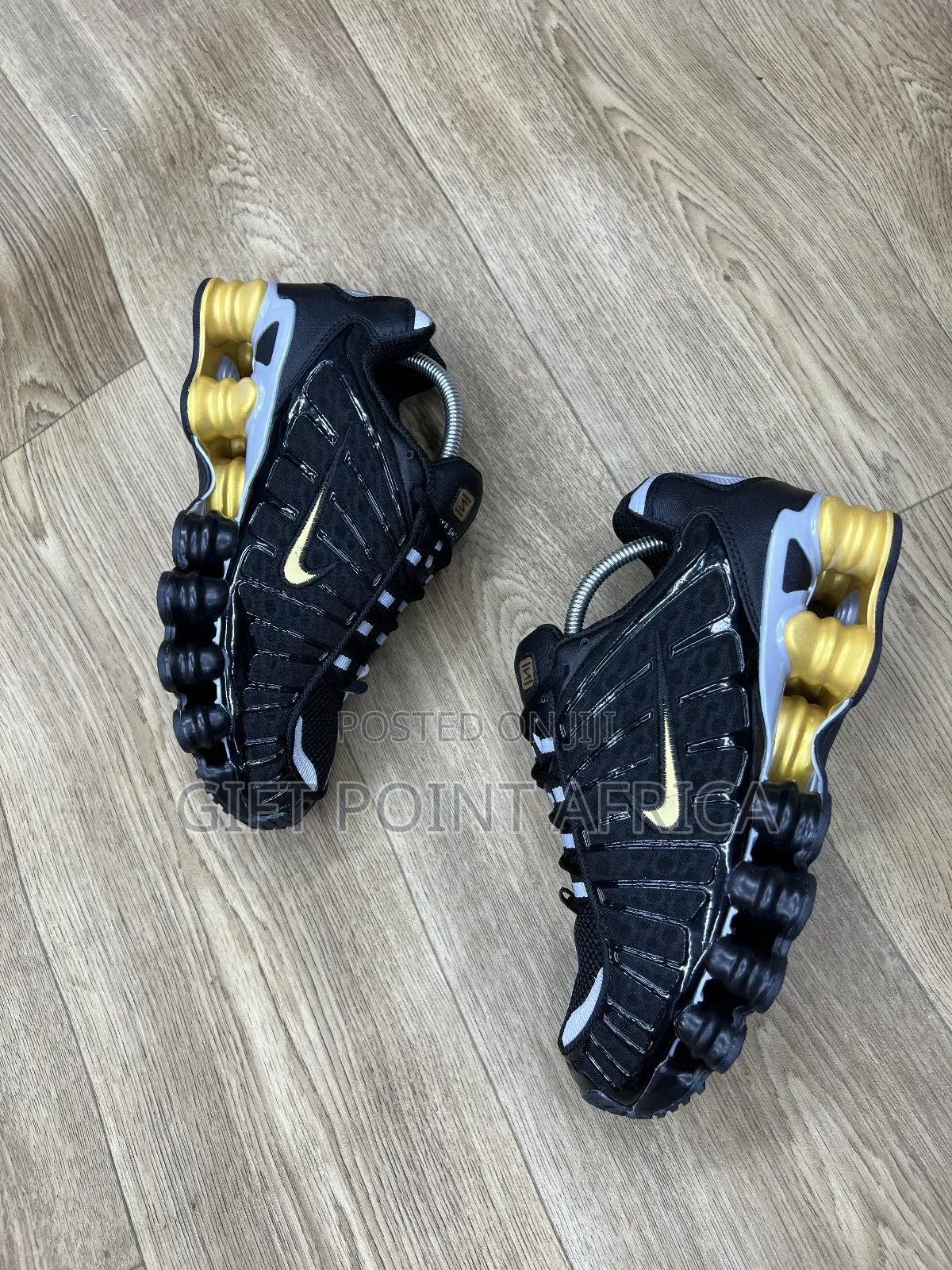 Nike Shox Tl Neymar Jr. 'black Gold' Sneakers.
