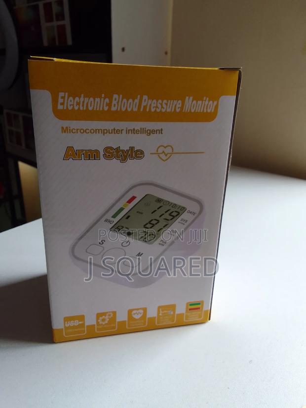 Electronic Blood Pressure Monitor - main view