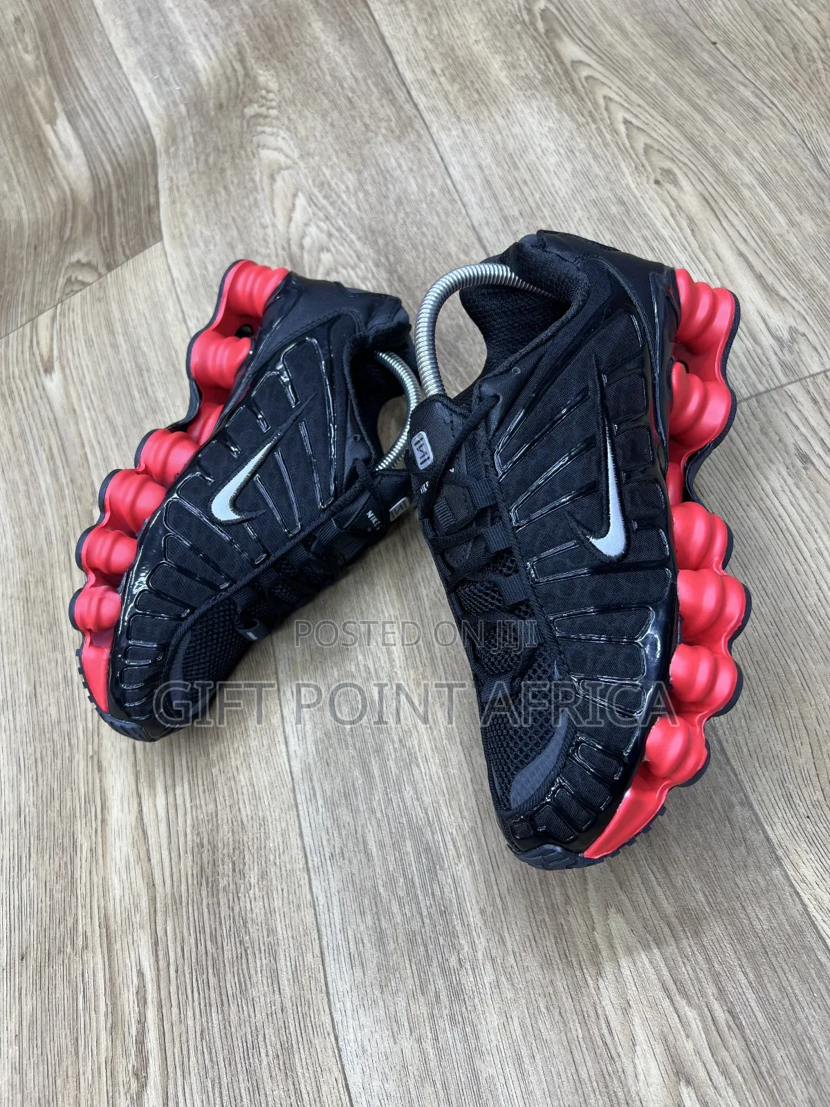 Nike Shox Tl Skepta Black Red Sneakers