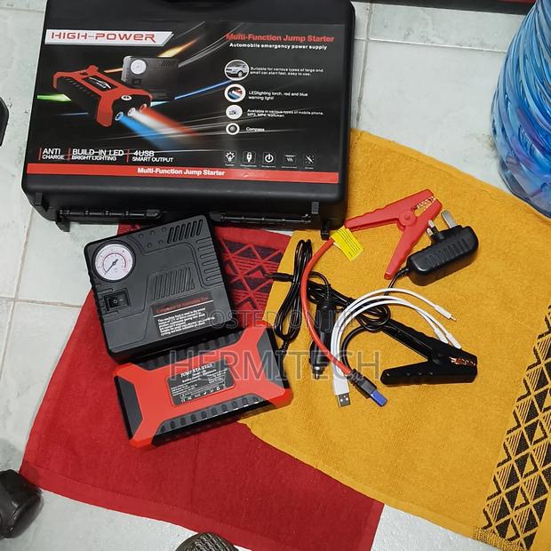 Multi Function Jump Starter Kit Available for All Types of Cars - thumbnail 2