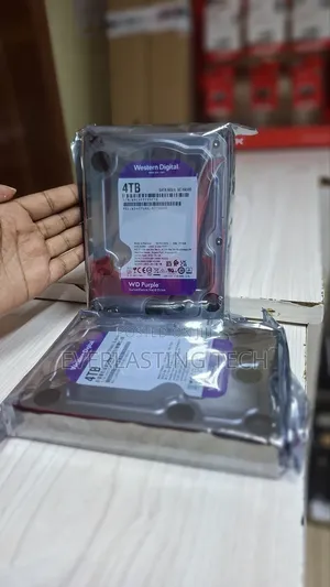 Wd Purple Surveillance Hard Drive 4 Tb, 64 Mb, 5400 RPM
