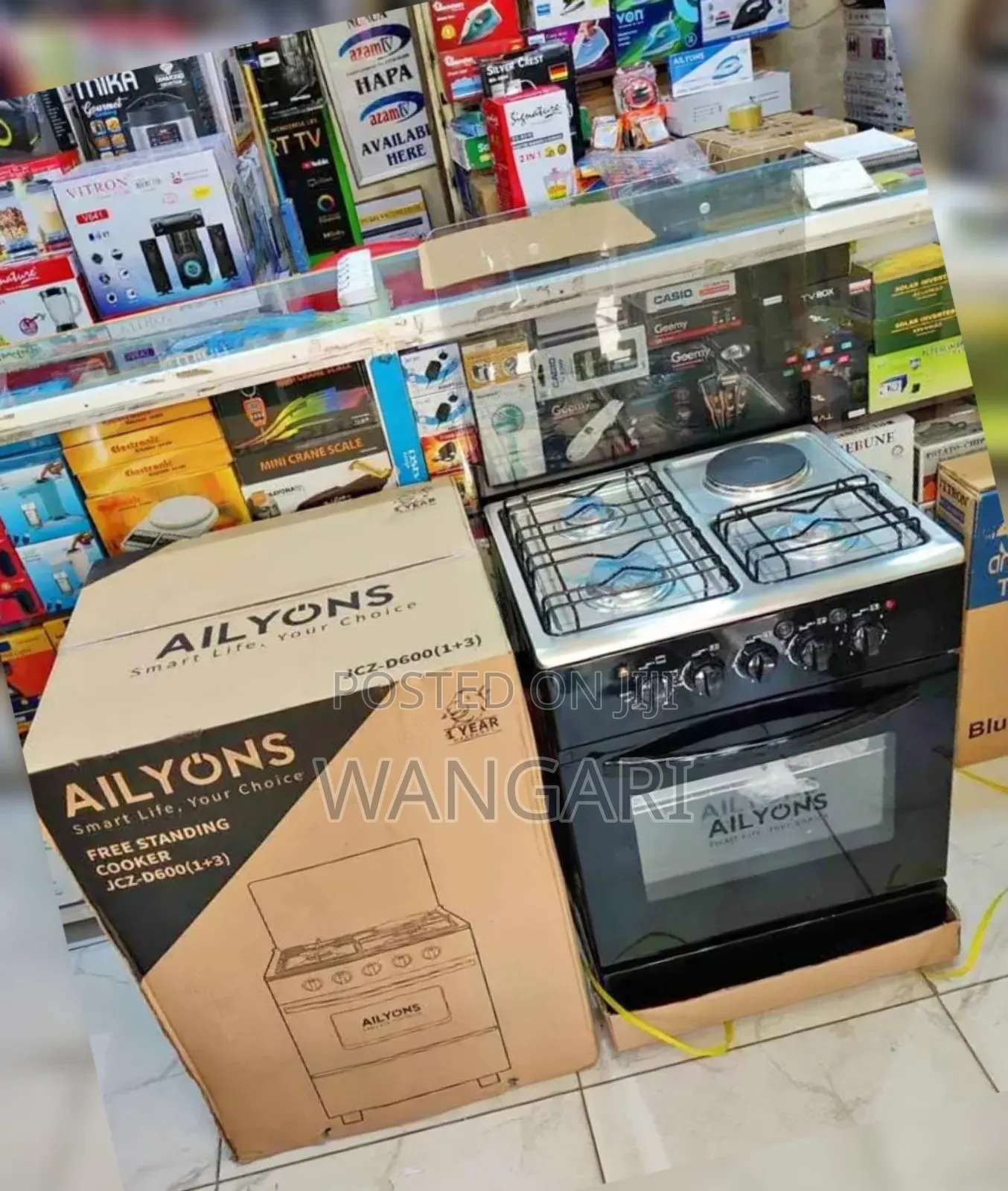 JCZ D600 Ailyons 3gass 1 Electric