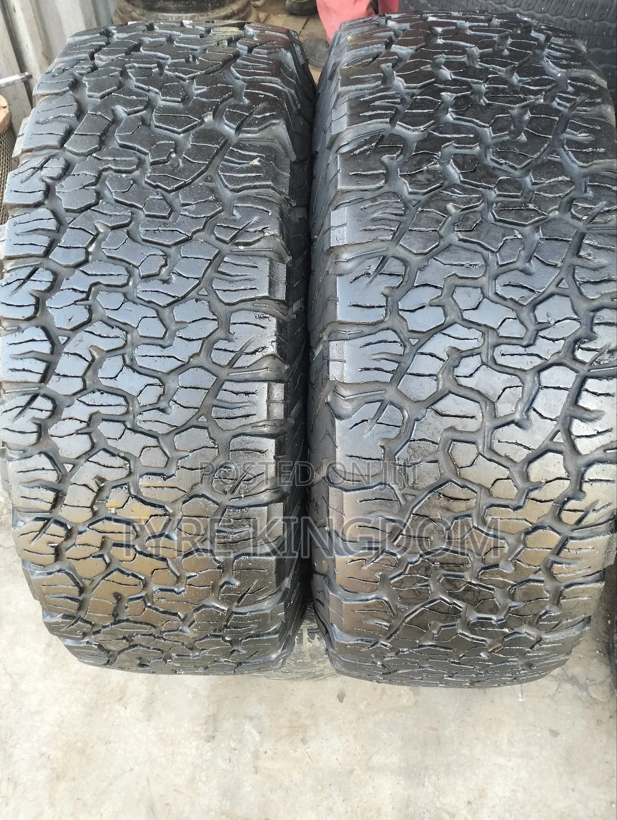 265/70r17 Slightly Used Bf Goodrich Tyres
