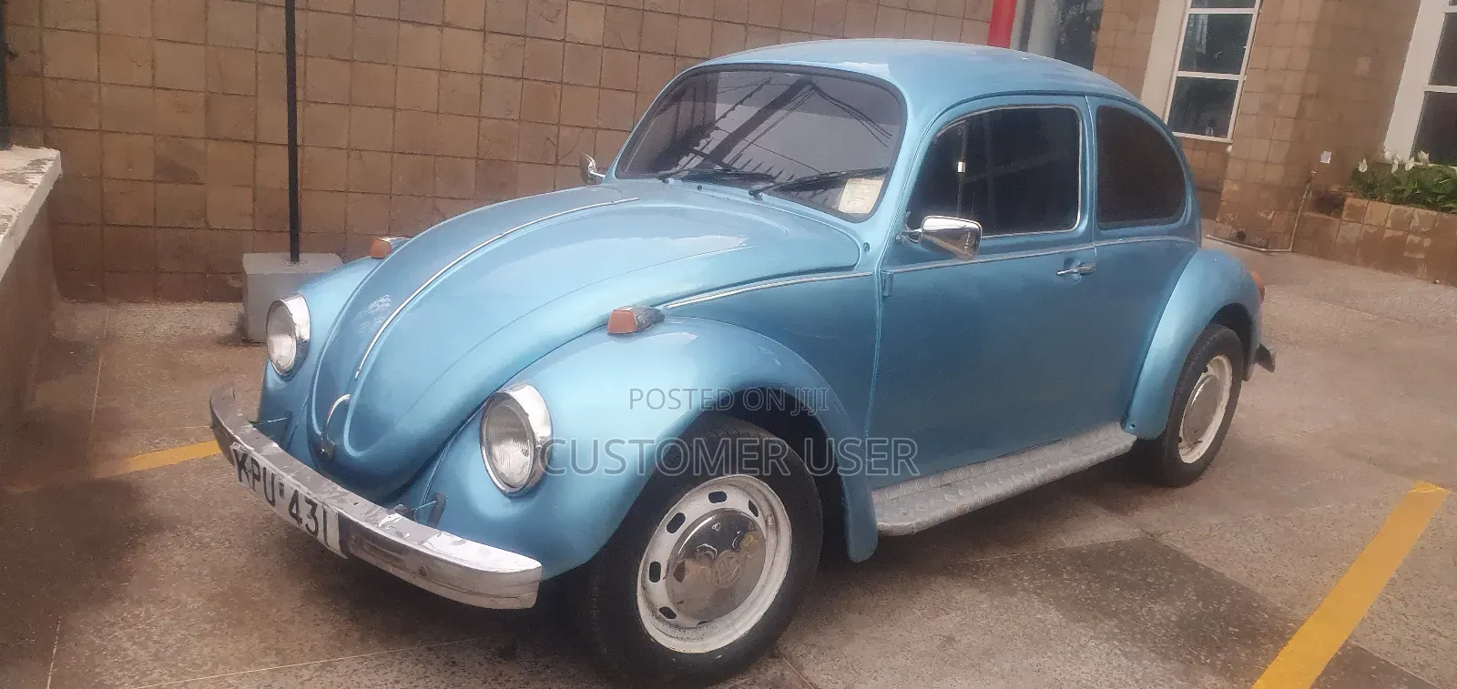 Volkswagen Beetle 1974 Blue