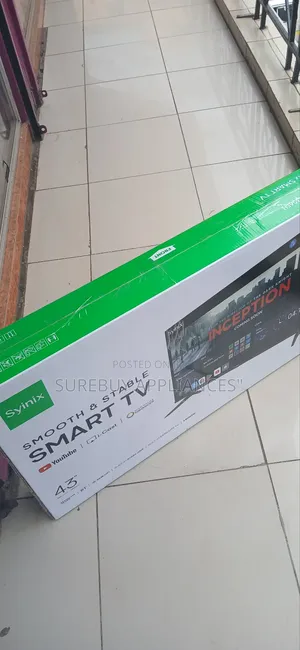 Syinix 43′′ Smart Led Tv With Built-in Voltage Stabilizer