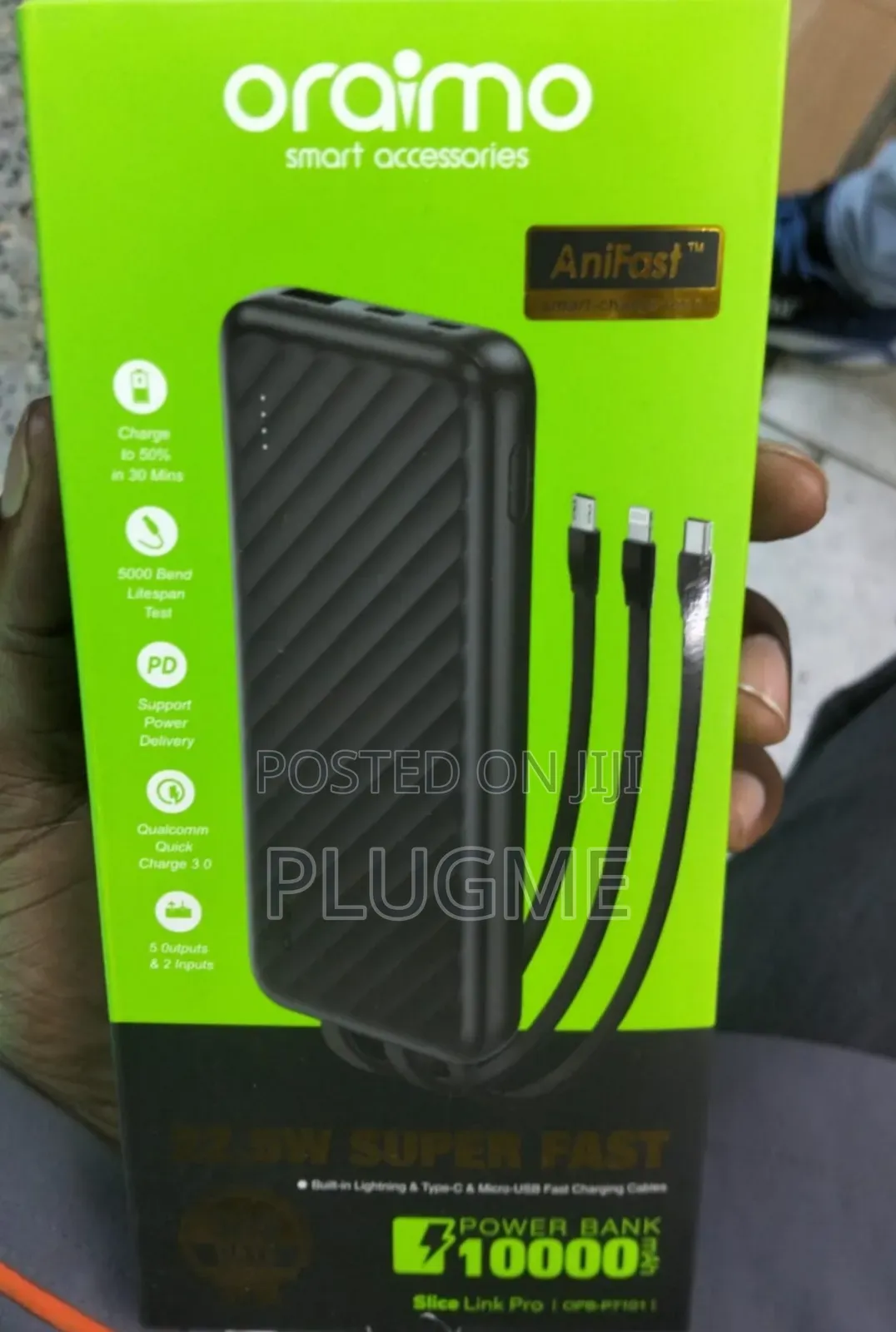 Oraimo 10000mah Power Bank