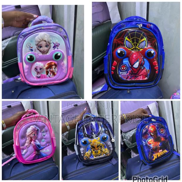 Cartoon Themed School Bag - main view