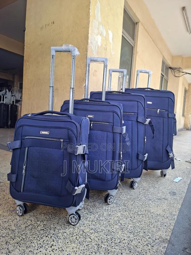 Managerial 4 in 1 Fabric Suitcase