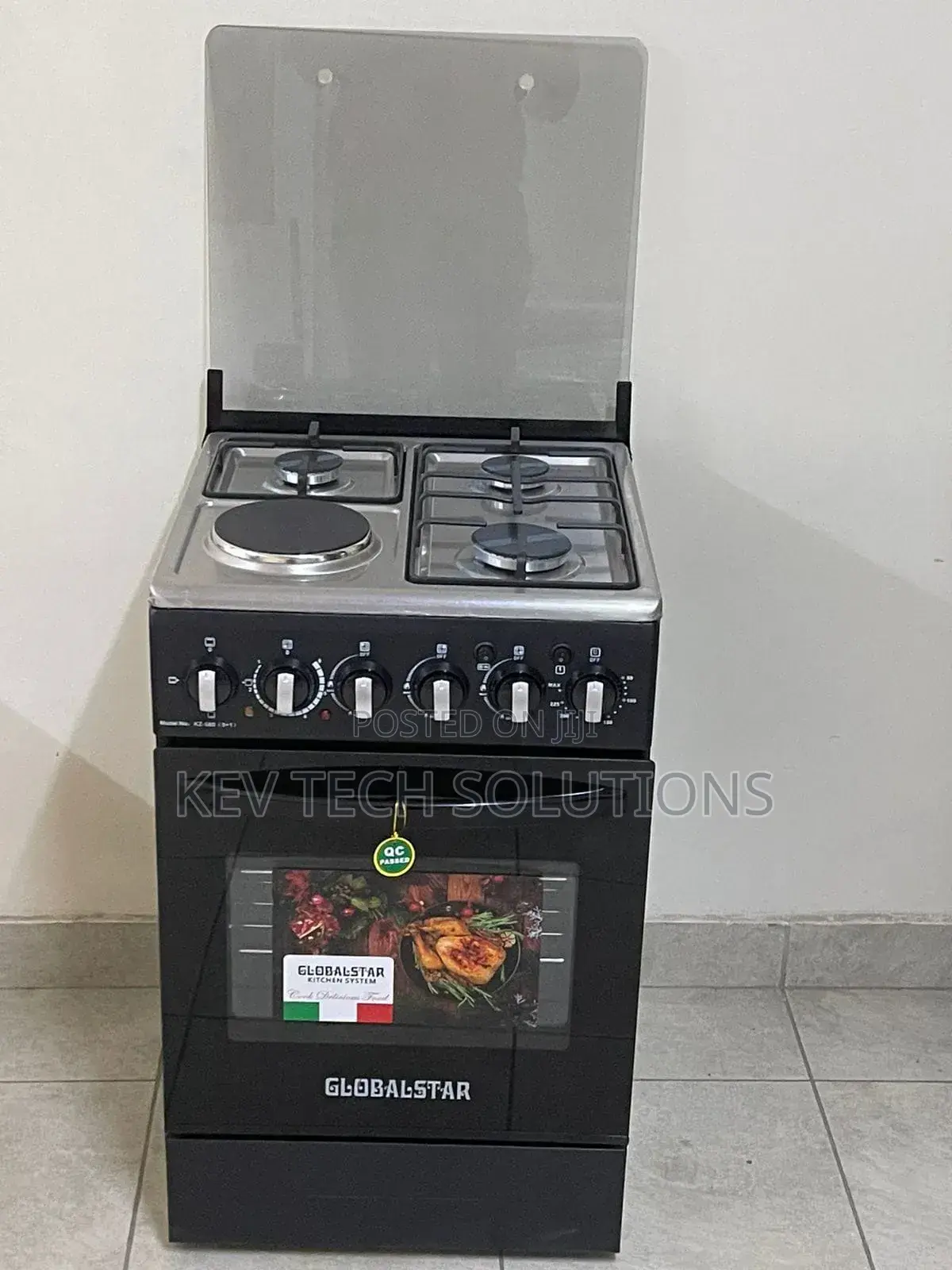 Cooker With Electric Oven