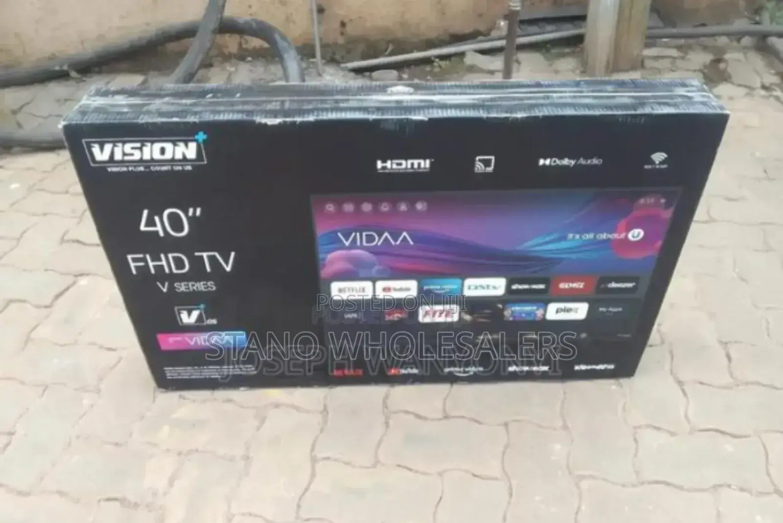 Pay on Delivery Vision 40inch Smart Tv