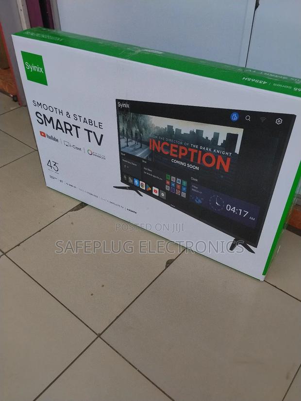 Syinix 43" Android Tv - 2yr Warranty! Hurry