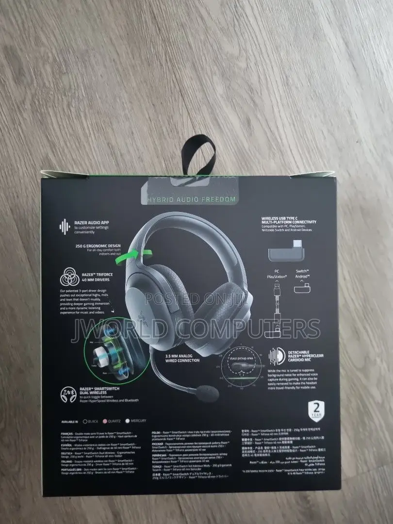Razer Barracuda X Wireless Gaming Headset