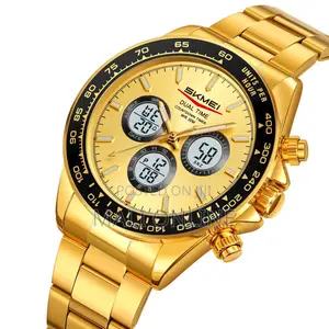 Skmei 2505 Digital Dual Time Watch for Men Stainless Steel