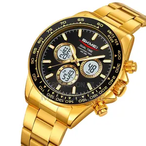 Skmei 2505 Digital Dual Time Watch for Men Stainless Steel