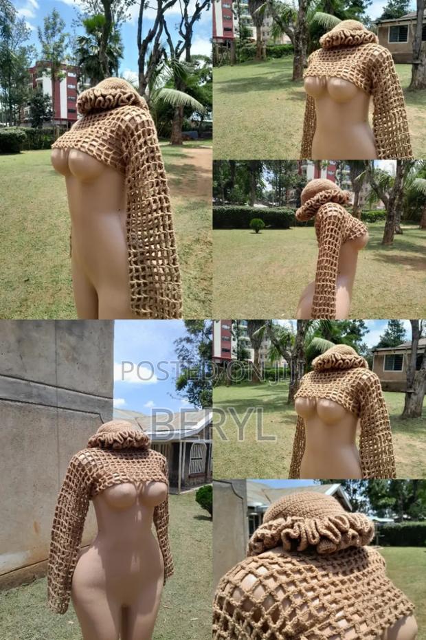 Shrugs,Bralets and Ruffle Hats - main view