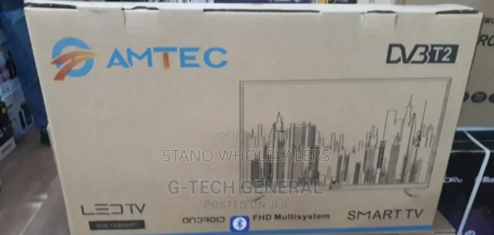 Stocked Amtec 40inch Smart Tv