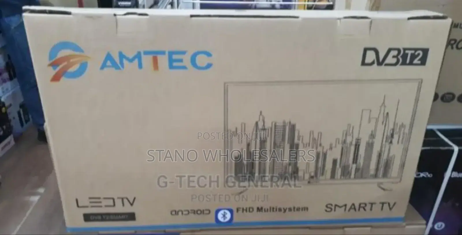 Stocked Amtec 40inch Smart Tv