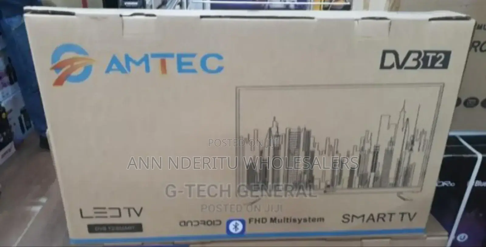 Stocked Amtec 40inch Smart Tv