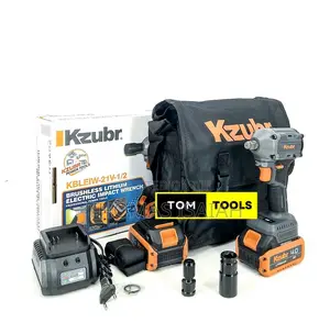 Kzubr Kbleiw-21v-1⁄2 Inch Lithium Electric Impact Wrench