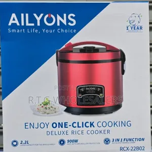 Ailyons Automatic Rice Cooker With Keep‐Warm Function