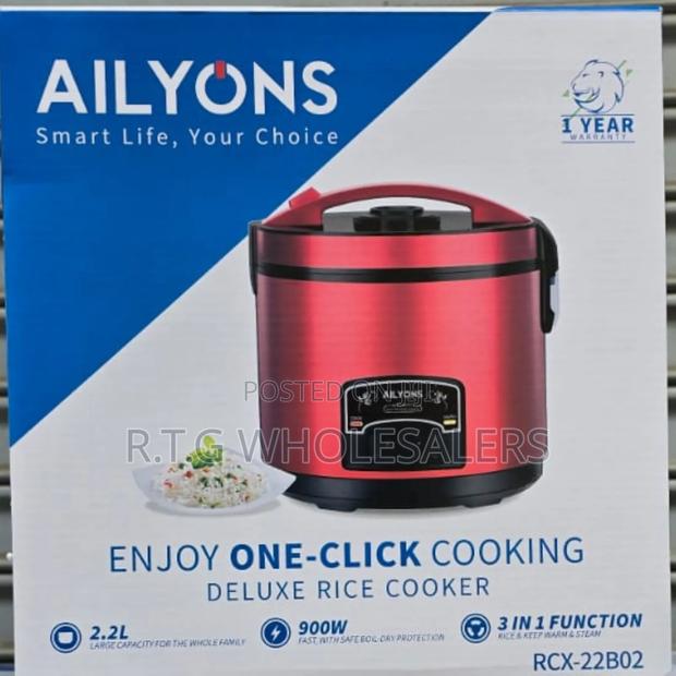 Ailyons Automatic Rice Cooker With Keep‐Warm Function