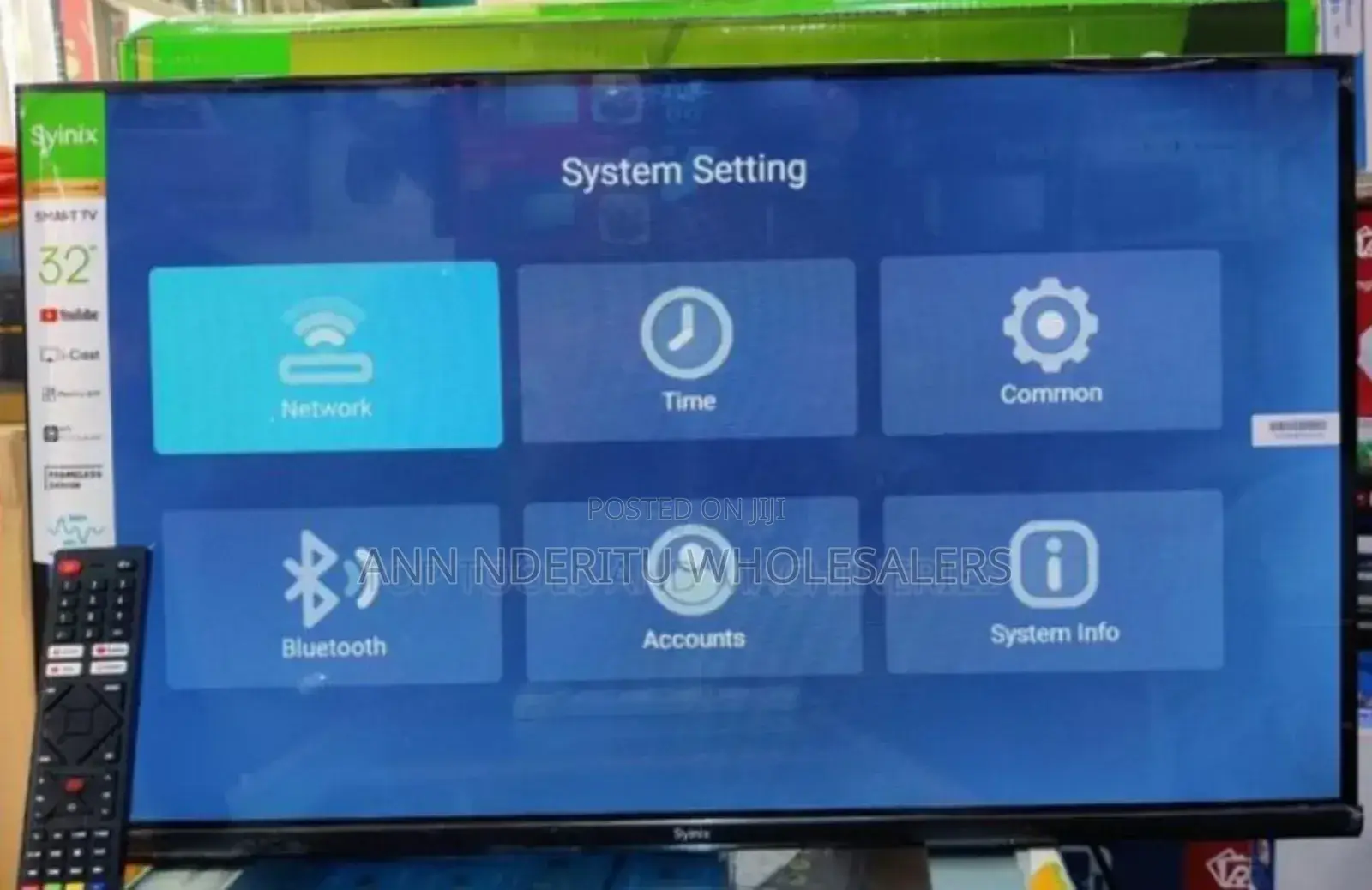 Pay on Delivery Syinix 32inch Smart Tv