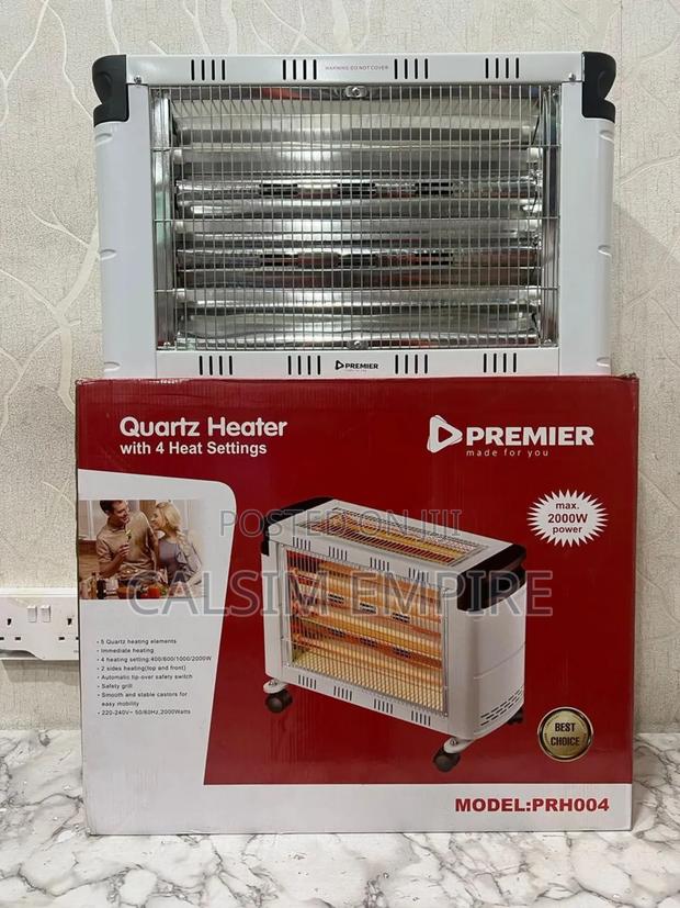 *Premier* Quartz Heater ( Prh003 ) 4 Heat Settings Max-2000w - main view