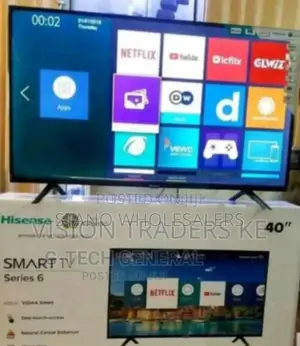 With Warranty Hisense 40inches Smart Tv