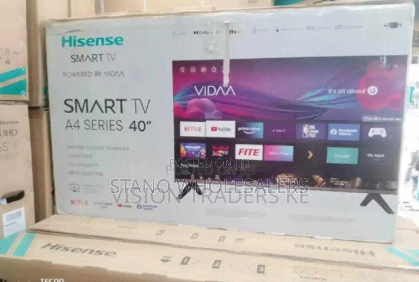 Quality Hisense 40inches Smart Tv✓✓