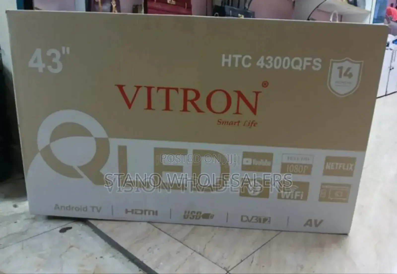 Qled Vitron 43inch Smart Tv