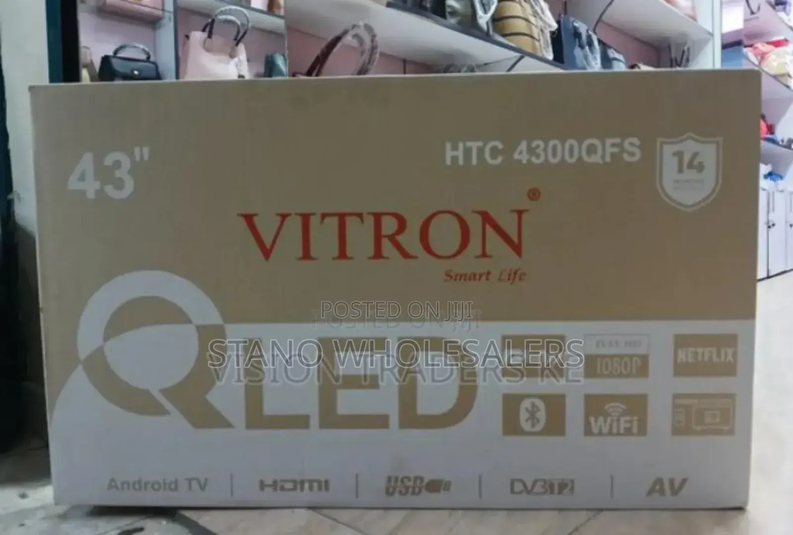 Qled Vitron 43inch Smart Tv