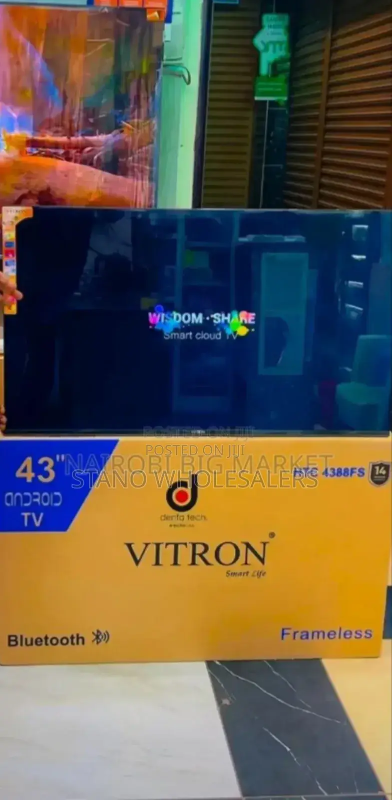 Android Vitron 43inch Smart Tv