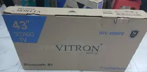 With Warranty New Vitron 43inch Smart Tv