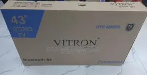 With Warranty New Vitron 43inch Smart Tv