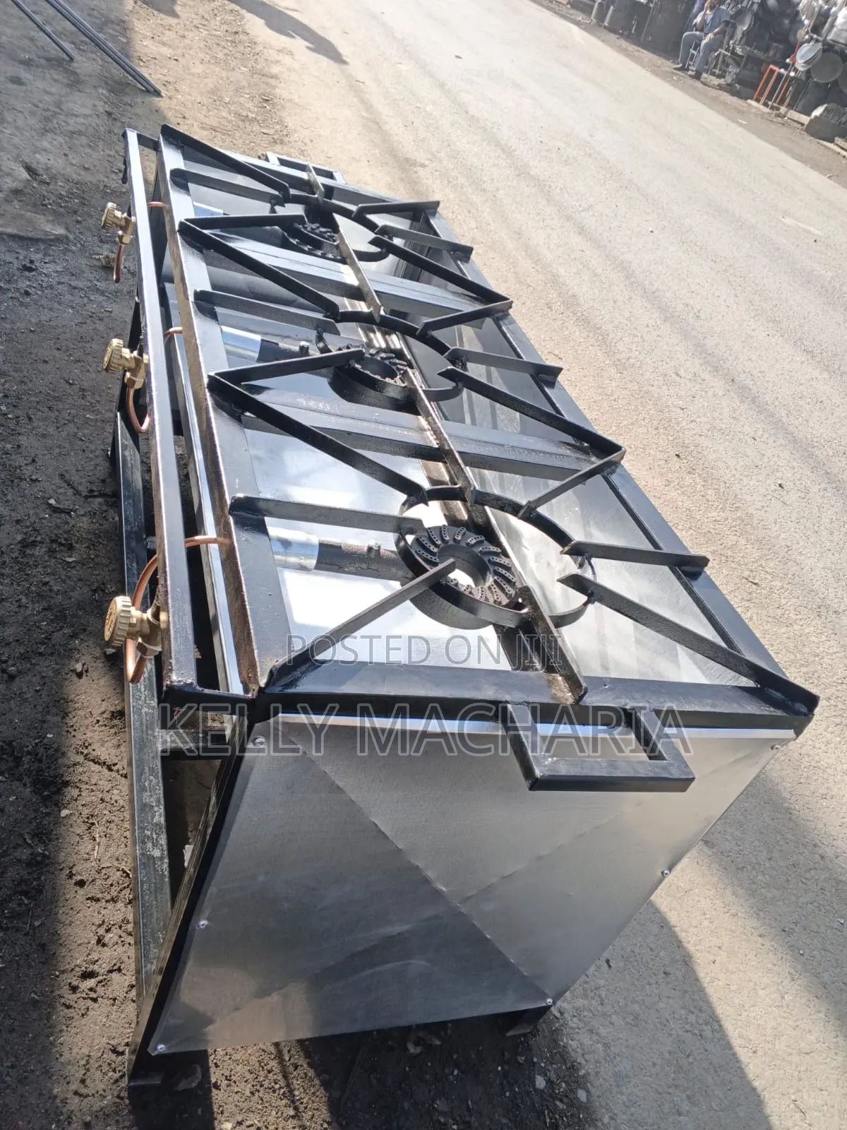 Closed Three Burner Commercial Sizes Three Burner Gas Grill Jikos