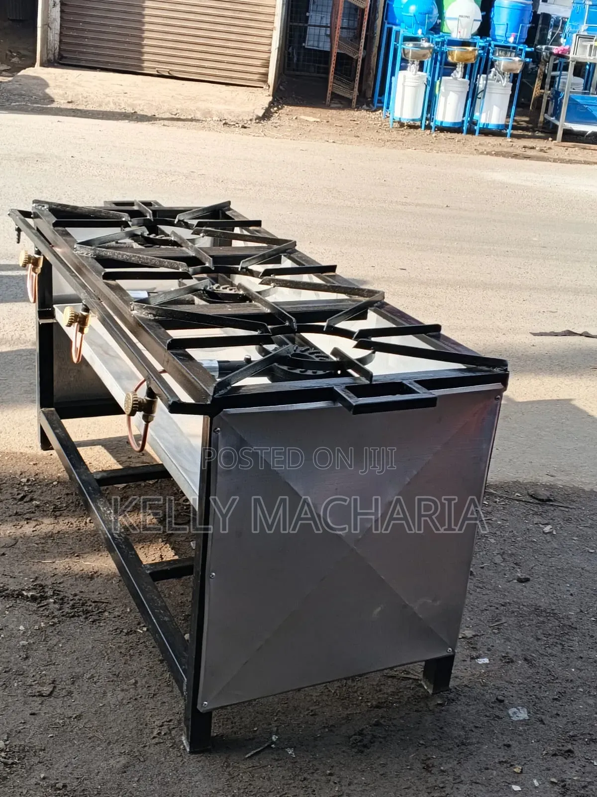 Closed Three Burner Commercial Sizes Three Burner Gas Grill Jikos