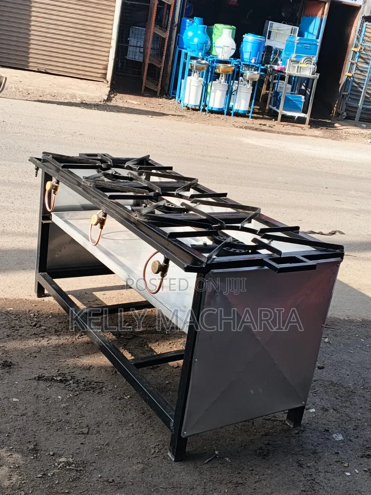 Closed Three Burner Commercial Sizes Three Burner Gas Grill Jikos