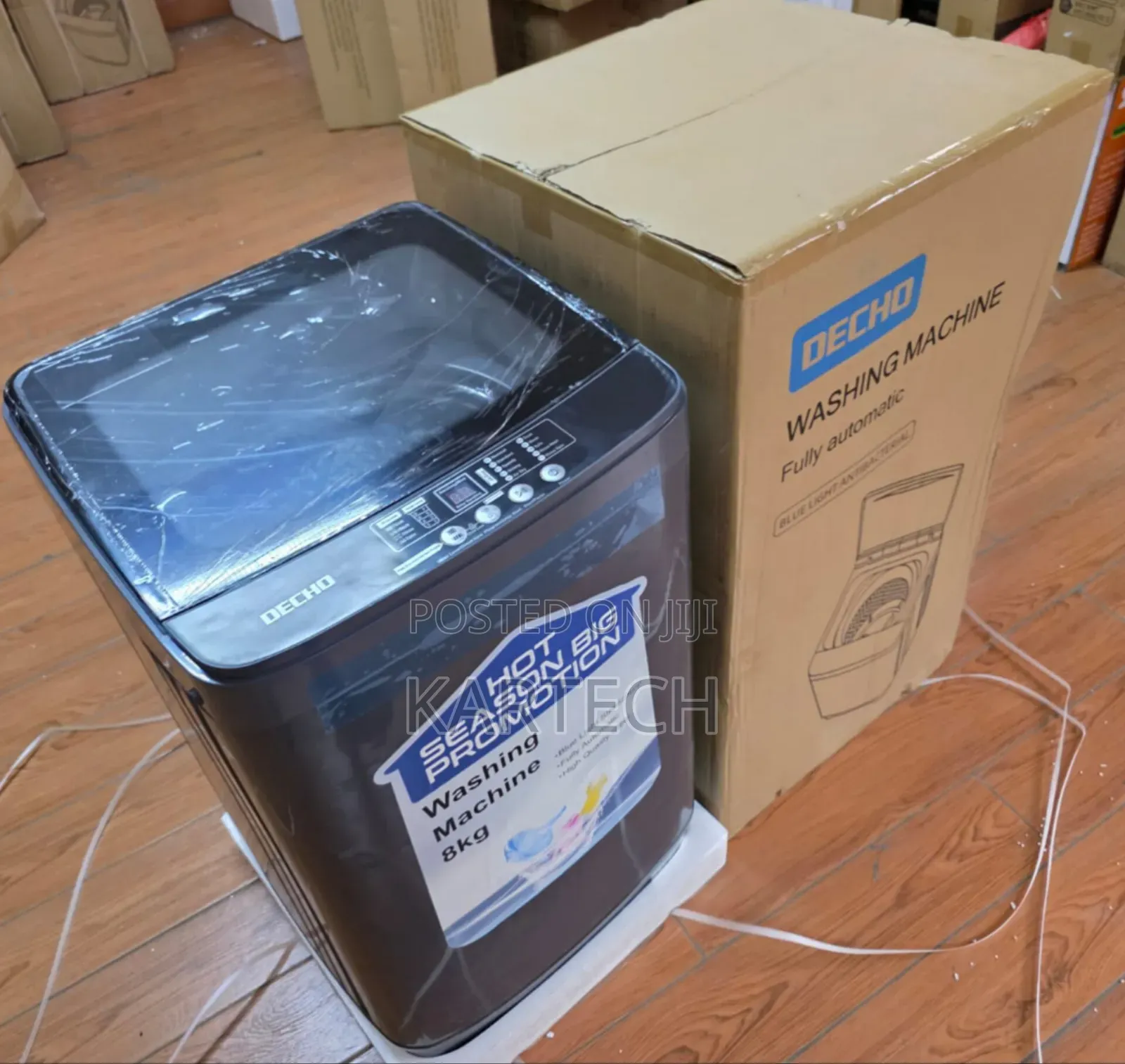 Decho Full Automatic Tob Load Home Laundry 8kg Washing Machine