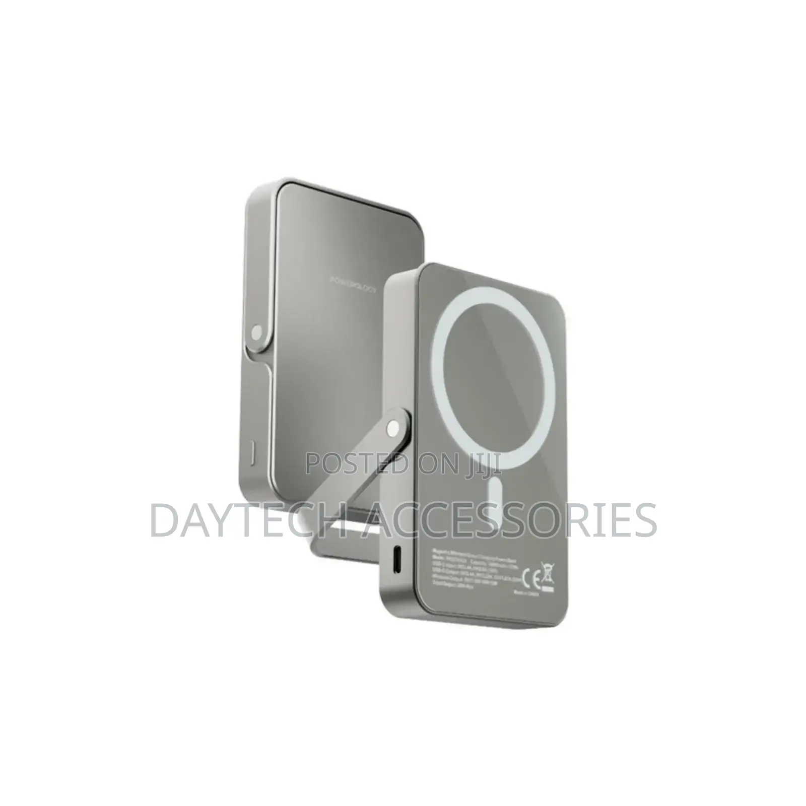 This Is a Powerology 10000mah Magsafe Power Bank With a Glass Surface.