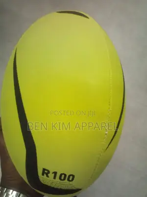 265gms Textured Grip Kids Size 3 Rugby Ball Green