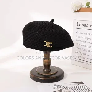 Berets in Black and Beige