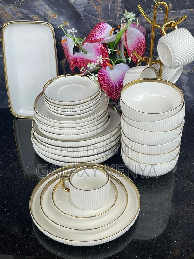 Gold Realm Dinner Set - 32pcs - main view