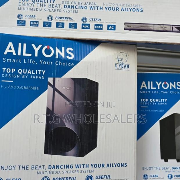 Ailyons 2.1ch Sb501k Bluetooth Soundbar + Subwoofer