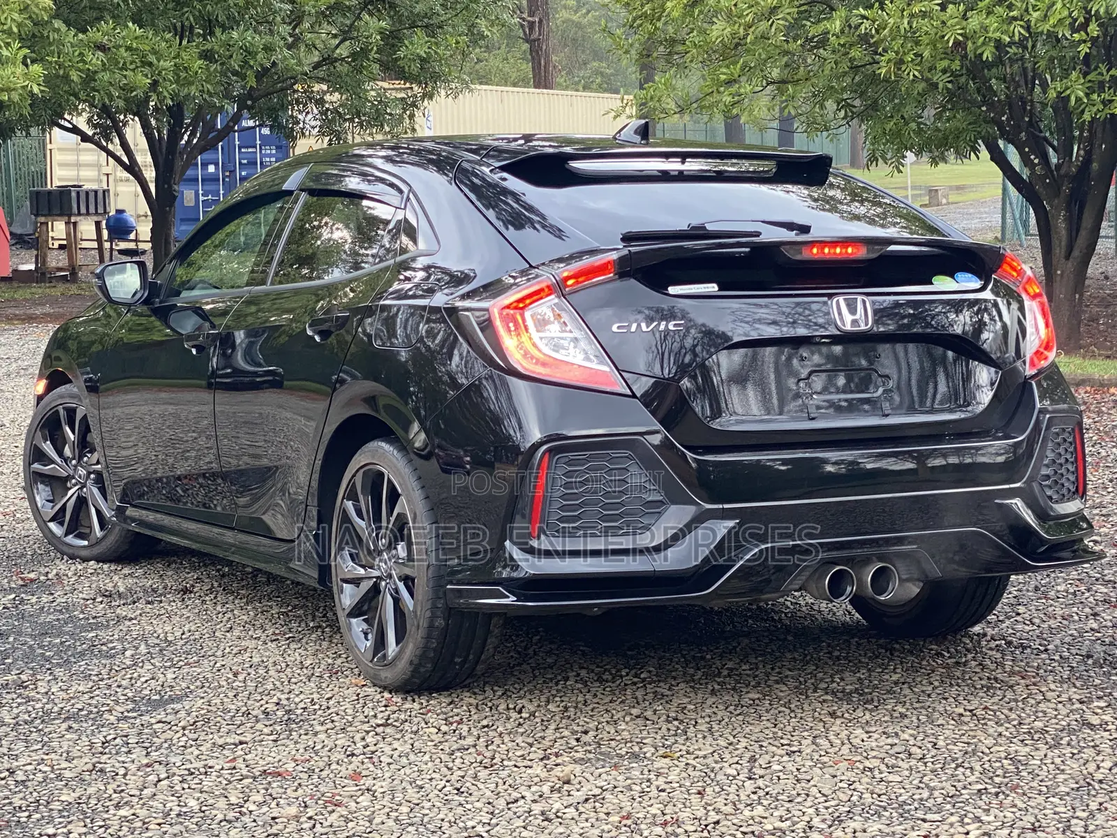 Honda Civic Sport Hatchback 2019 Black