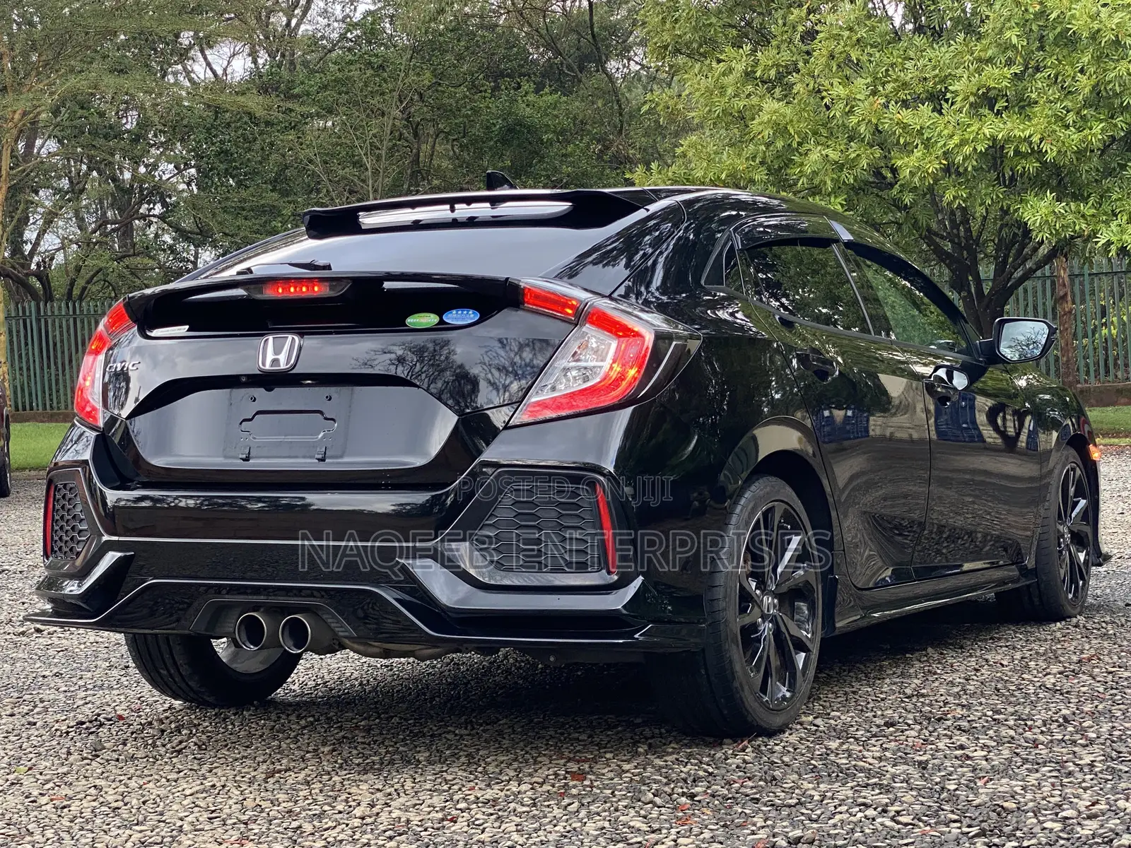 Honda Civic Sport Hatchback 2019 Black