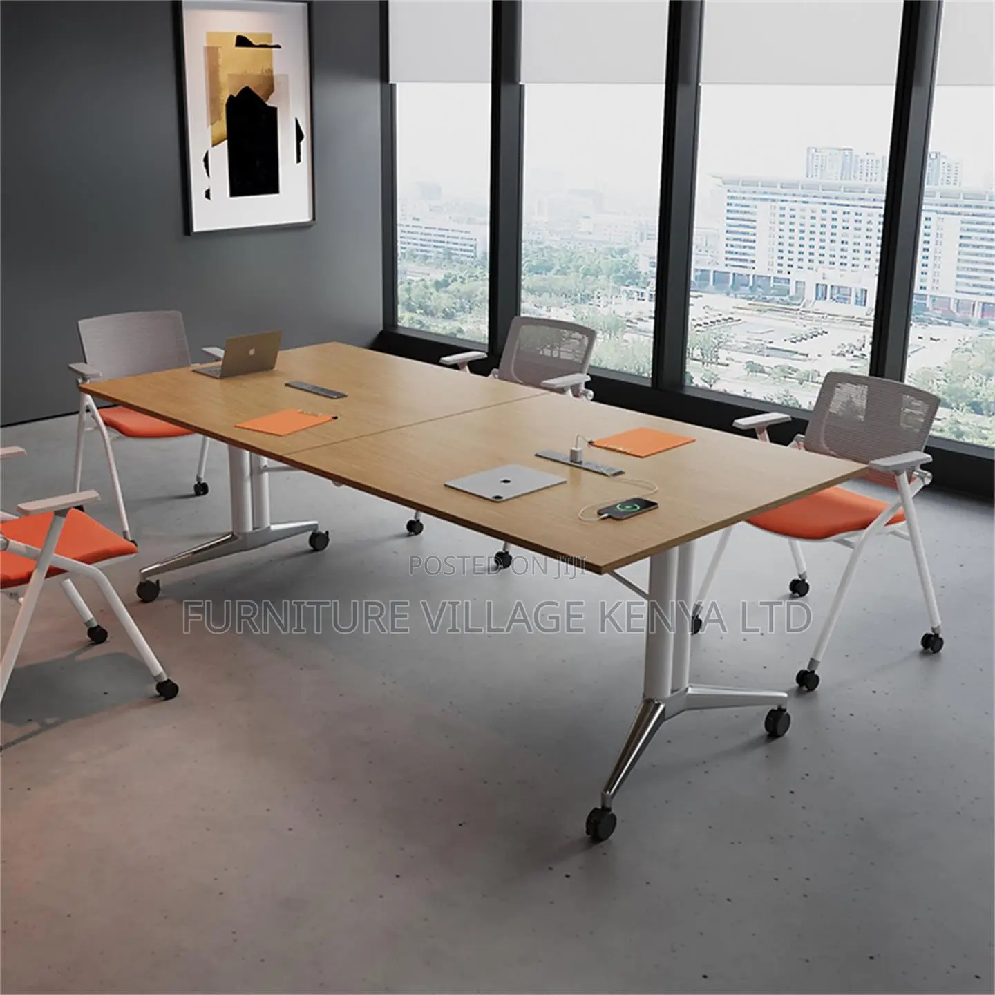 Boardroom Table; 2.4m Advanced Boardroom/ Conference Office Table