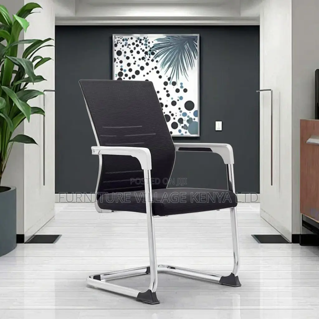Office Chair; Mesh Office Visitors Chair